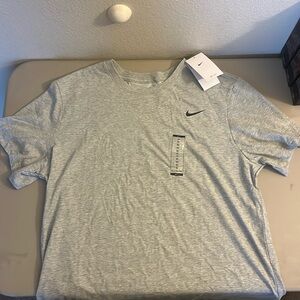Nike Tee Dri-Fit Men's Gray T-Shirt XL NWT